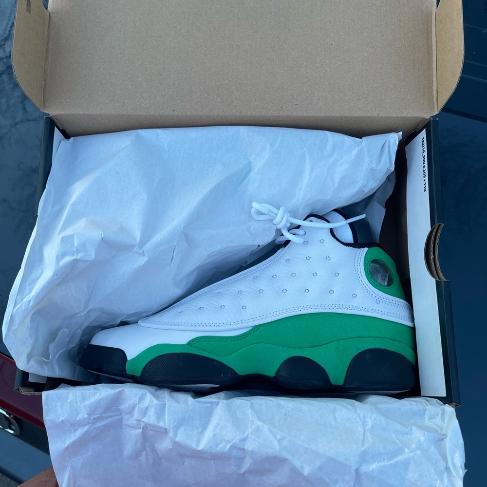 Jordan 13 Lucky green